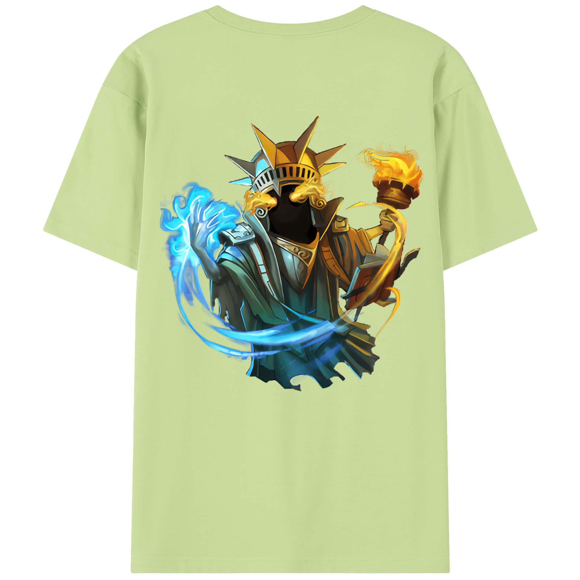 リーグ・オブ・レジェンド League of Legends LOL 綿100％半袖Tシャツ（背面プリント）